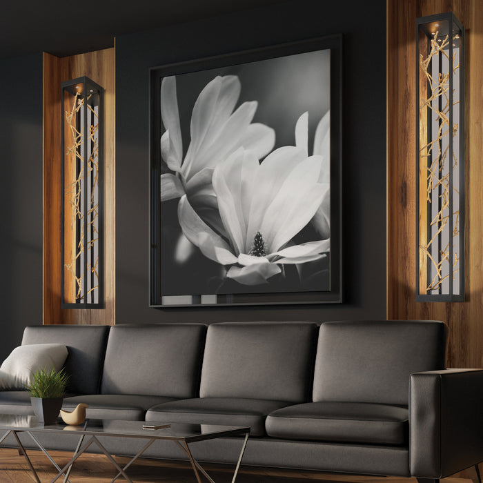 Eurofase 38638-015 LED Wall Sconce, Gold-Black