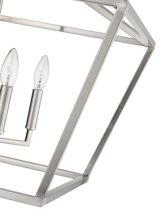 Millennium 3294-SN Four Light Pendant, Satin Nickel