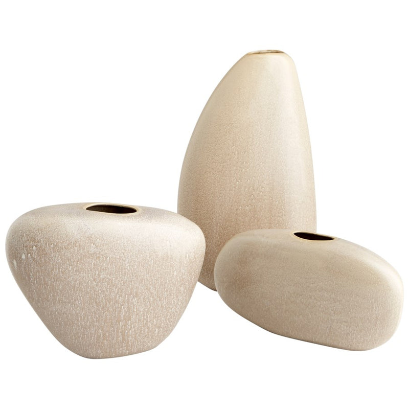 Cyan 10833 Vase, Olive Glaze