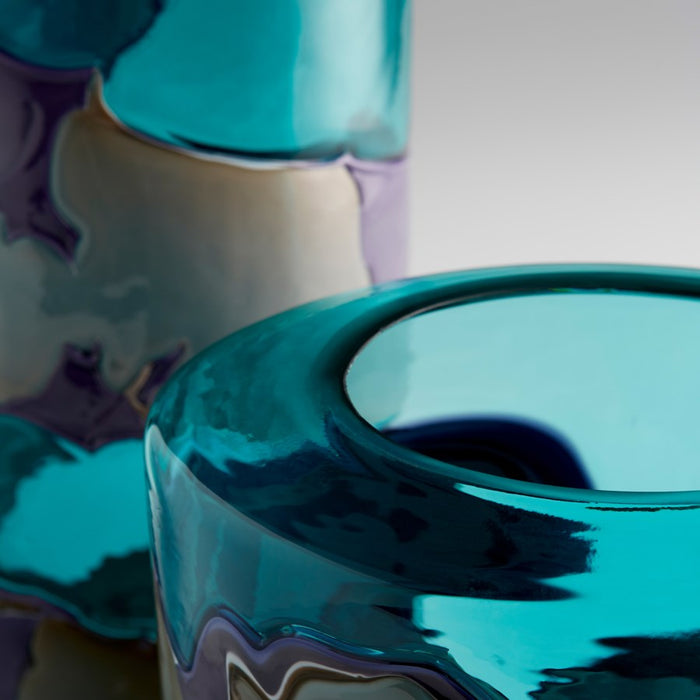 Cyan 10847 Vase, Blue