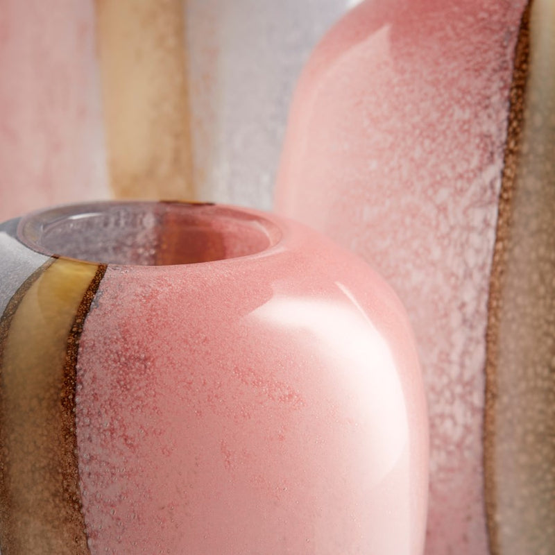 Cyan 10853 Vase, Pink And Blue