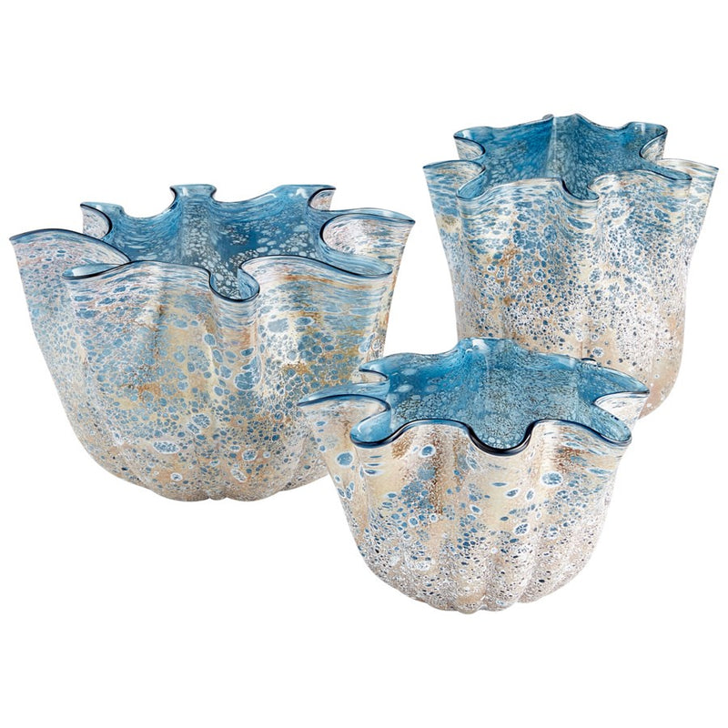 Cyan 10877 Vase, Blue