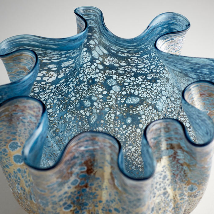 Cyan 10879 Vase, Blue