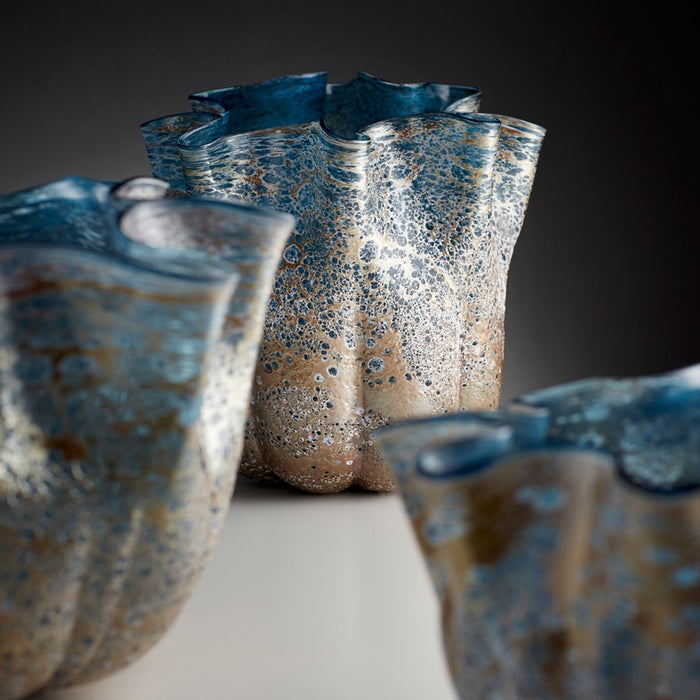 Cyan 10879 Vase, Blue