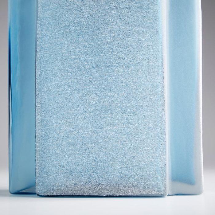 Cyan 10886 Vase, Blue