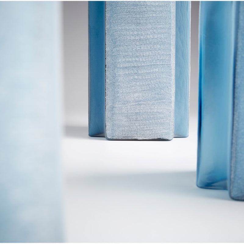 Cyan 10886 Vase, Blue
