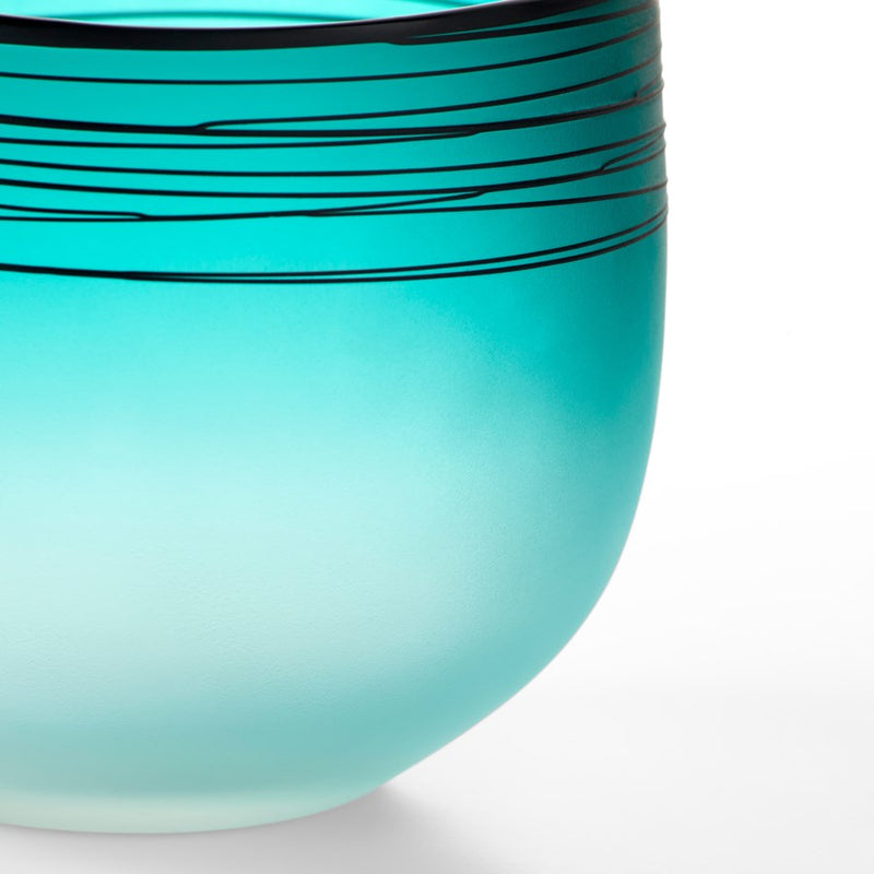 Cyan 10893 Vase, Blue And White