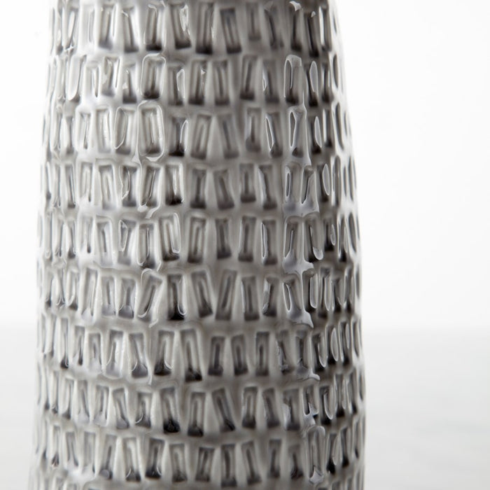 Cyan 10913 Vase, Oyster Silver