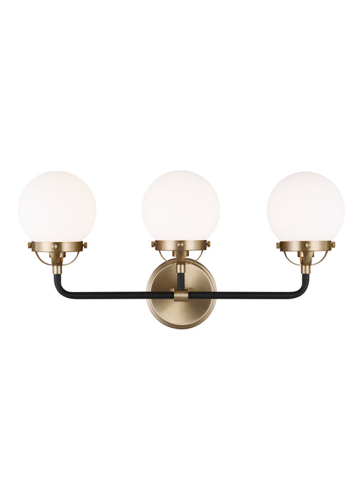 Visual Comfort Studio 4487903EN-848 Three Light Wall / Bath, Satin Brass