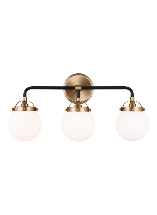 Visual Comfort Studio 4487903EN-848 Three Light Wall / Bath, Satin Brass