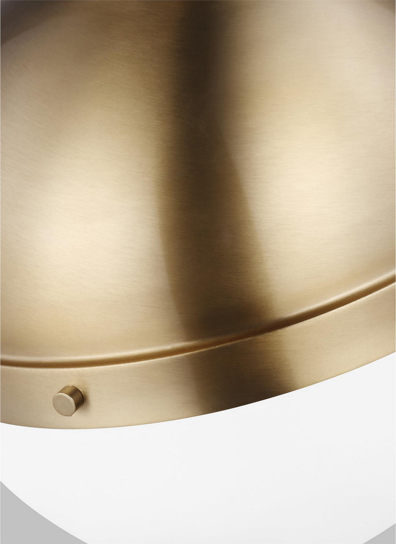 Visual Comfort Studio 6577101EN3-848 One Light Pendant, Satin Brass
