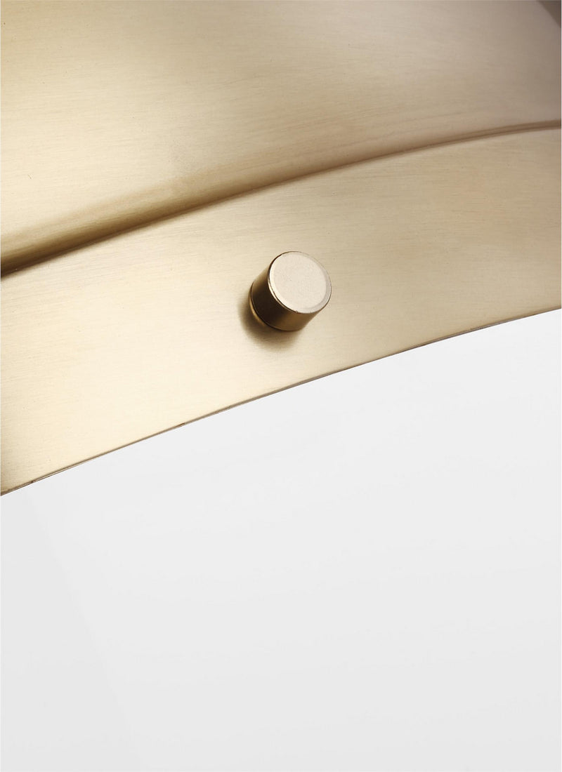 Visual Comfort Studio 6677101EN3-848 One Light Pendant, Satin Brass