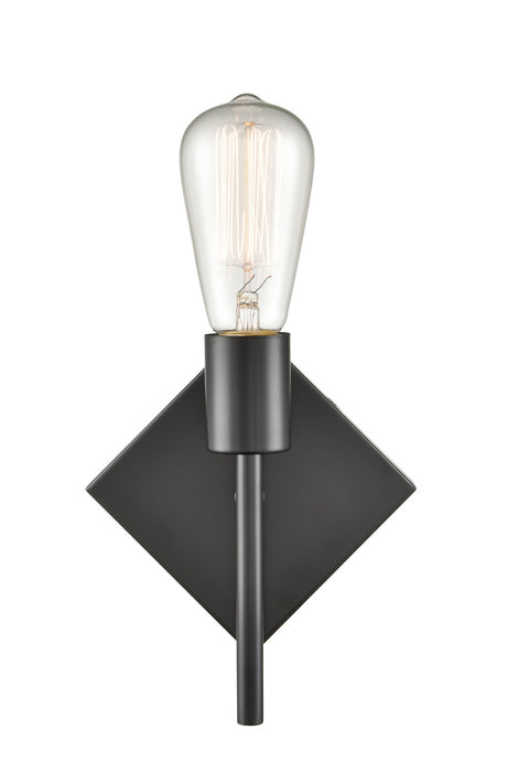 Innovations 425-1W-BK-LED LED Wall Sconce, Matte Black