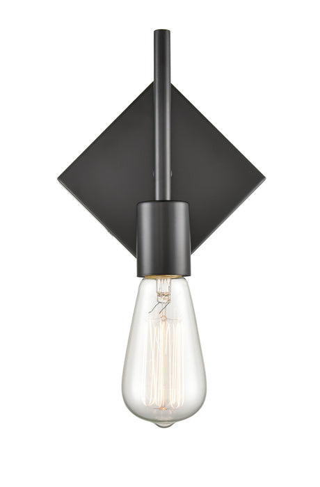 Innovations 425-1W-BK-LED LED Wall Sconce, Matte Black