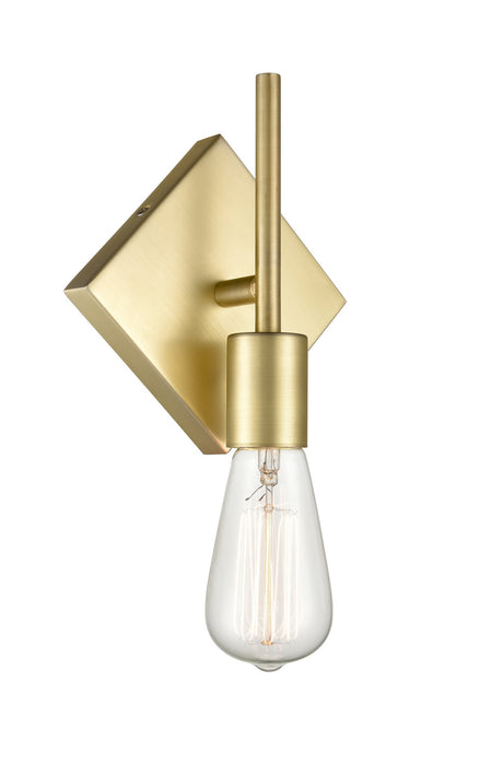 Innovations 425-1W-SB-LED LED Wall Sconce, Satin Brass