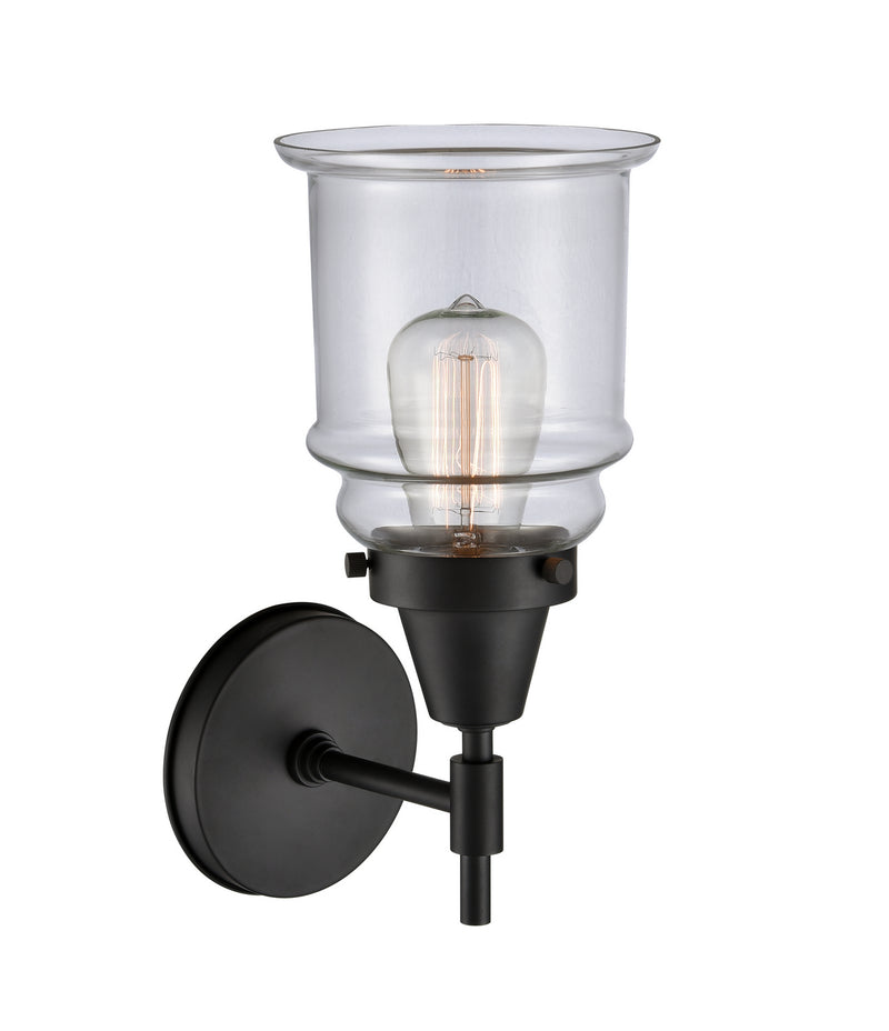 Innovations 447-1W-BK-G182-LED LED Wall Sconce, Matte Black