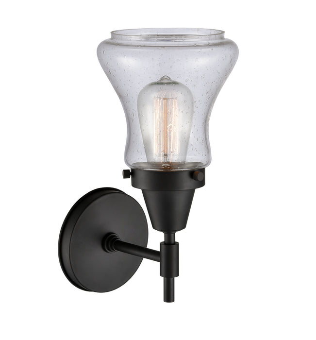 Innovations 447-1W-BK-G194 One Light Wall Sconce, Matte Black