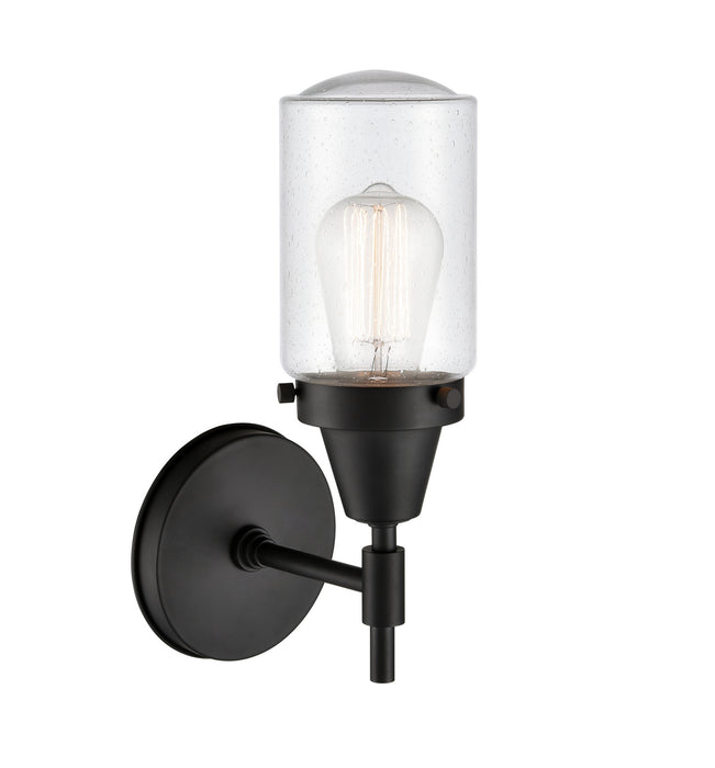Innovations 447-1W-BK-G314-LED LED Wall Sconce, Matte Black