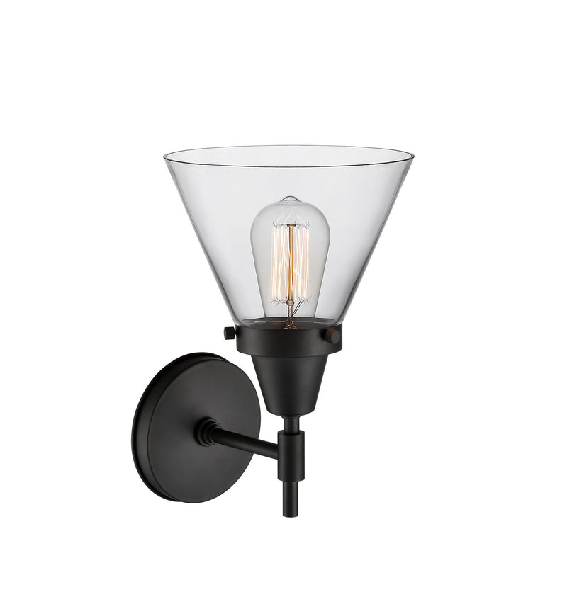 Innovations 447-1W-BK-G42-LED LED Wall Sconce, Matte Black