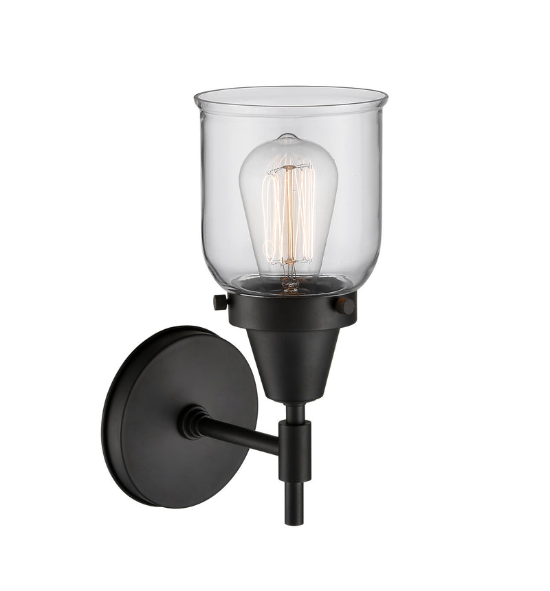 Innovations 447-1W-BK-G52 One Light Wall Sconce, Matte Black