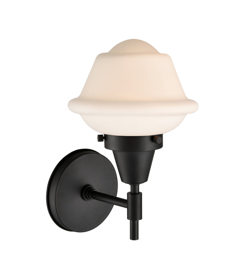 Innovations 447-1W-BK-G531-LED LED Wall Sconce, Matte Black
