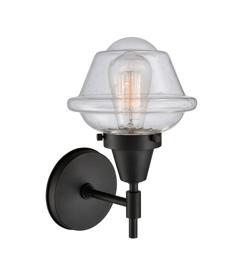 Innovations 447-1W-BK-G534-LED LED Wall Sconce, Matte Black