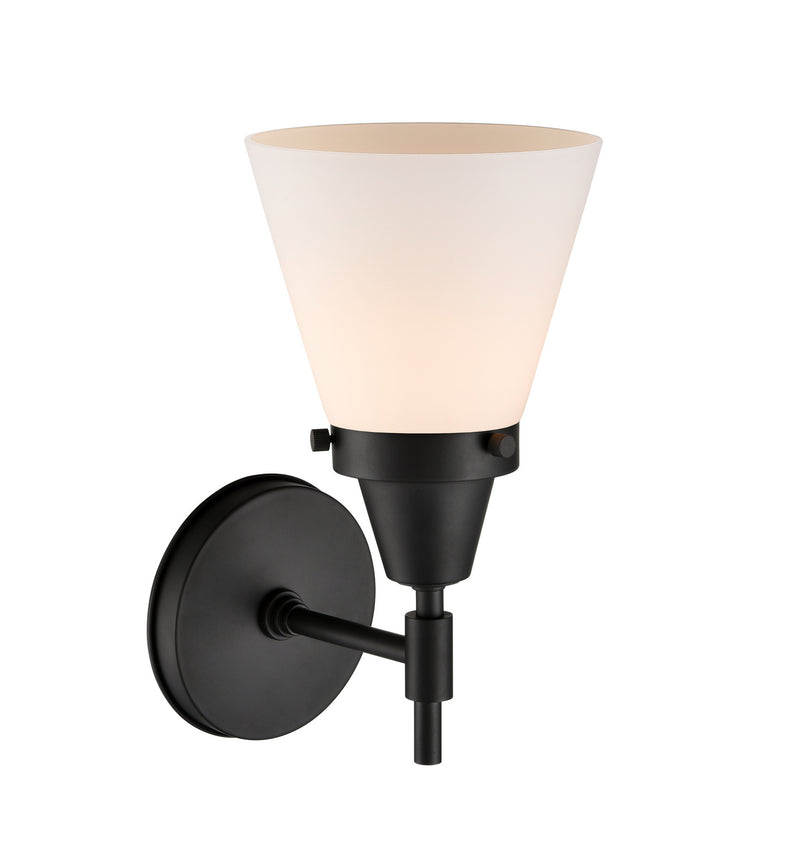 Innovations 447-1W-BK-G61-LED LED Wall Sconce, Matte Black