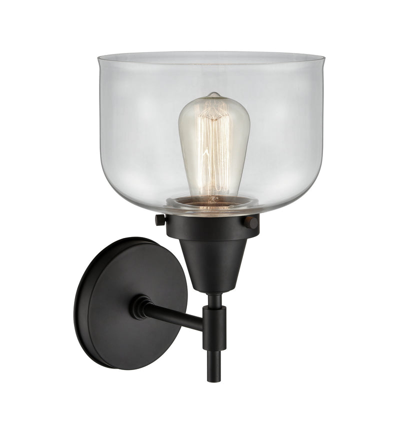 Innovations 447-1W-BK-G72 One Light Wall Sconce, Matte Black