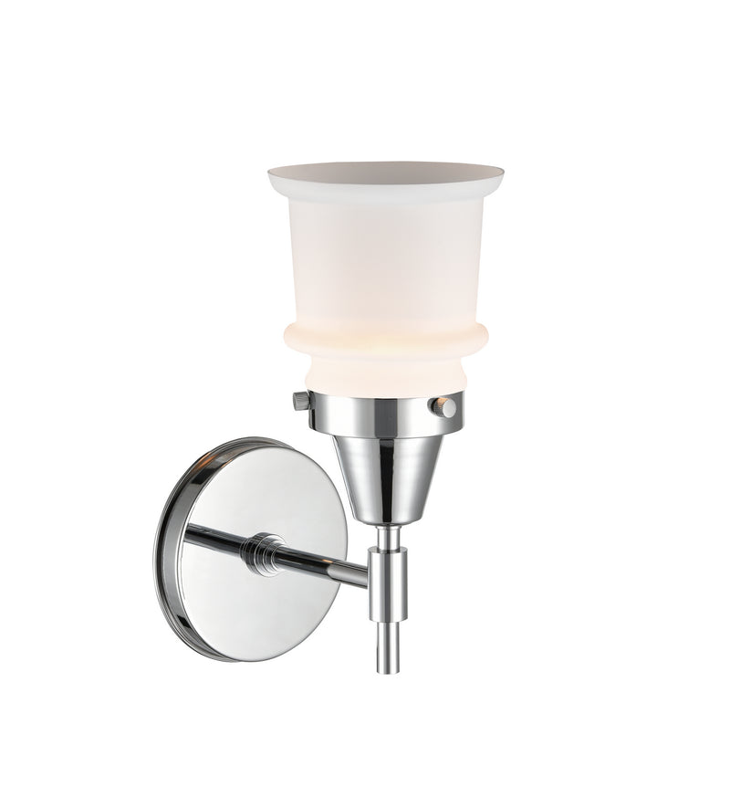 Innovations 447-1W-PC-G181S One Light Wall Sconce, Polished Chrome