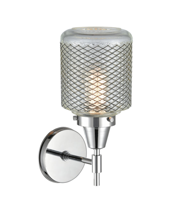 Innovations 447-1W-PC-G262 One Light Wall Sconce, Polished Chrome