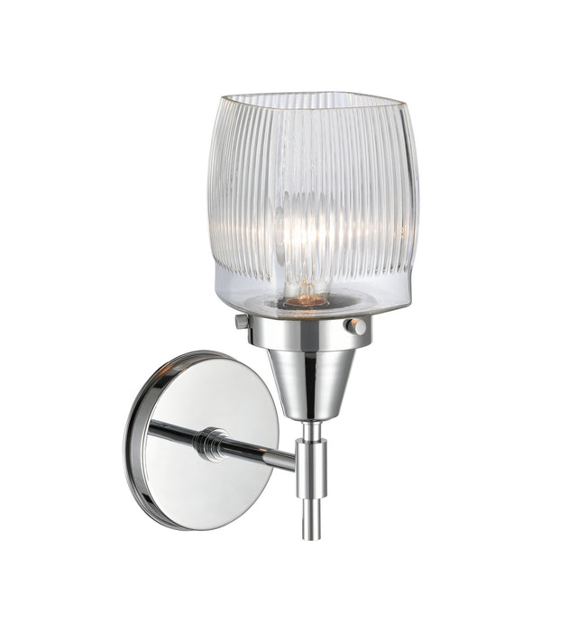 Innovations 447-1W-PC-G302 One Light Wall Sconce, Polished Chrome