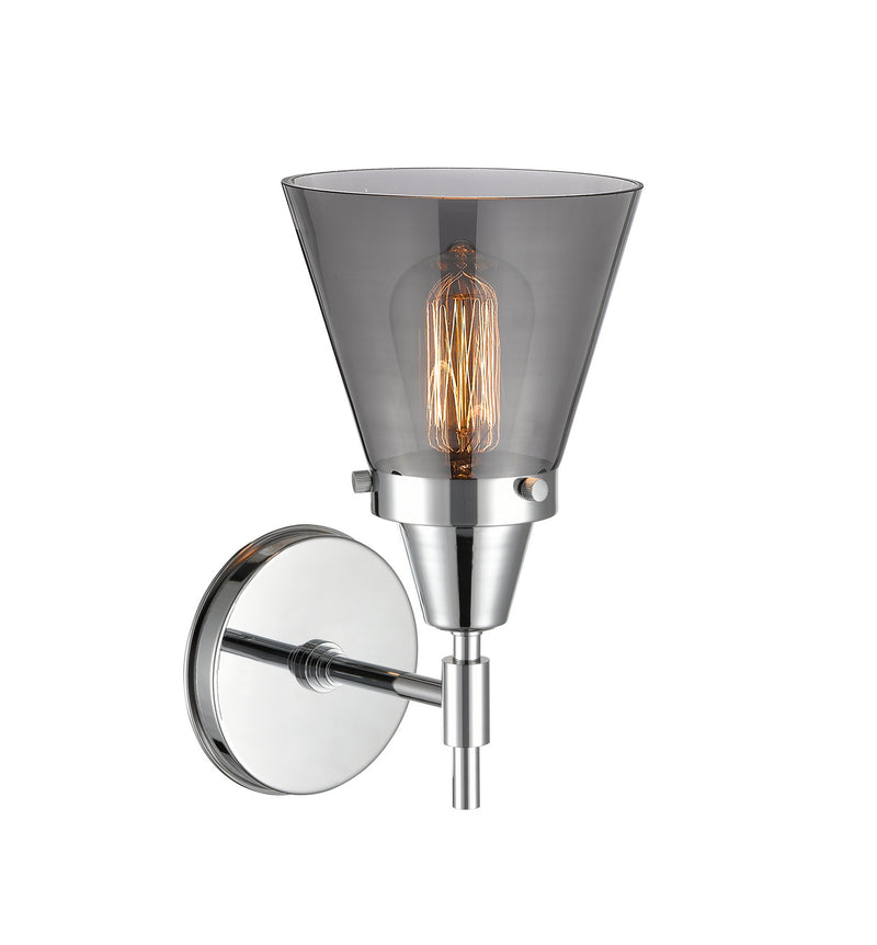 Innovations 447-1W-PC-G63 One Light Wall Sconce, Polished Chrome