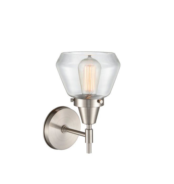 Innovations 447-1W-SN-G172 One Light Wall Sconce, Satin Nickel