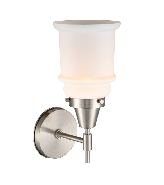 Innovations 447-1W-SN-G181-LED LED Wall Sconce, Satin Nickel
