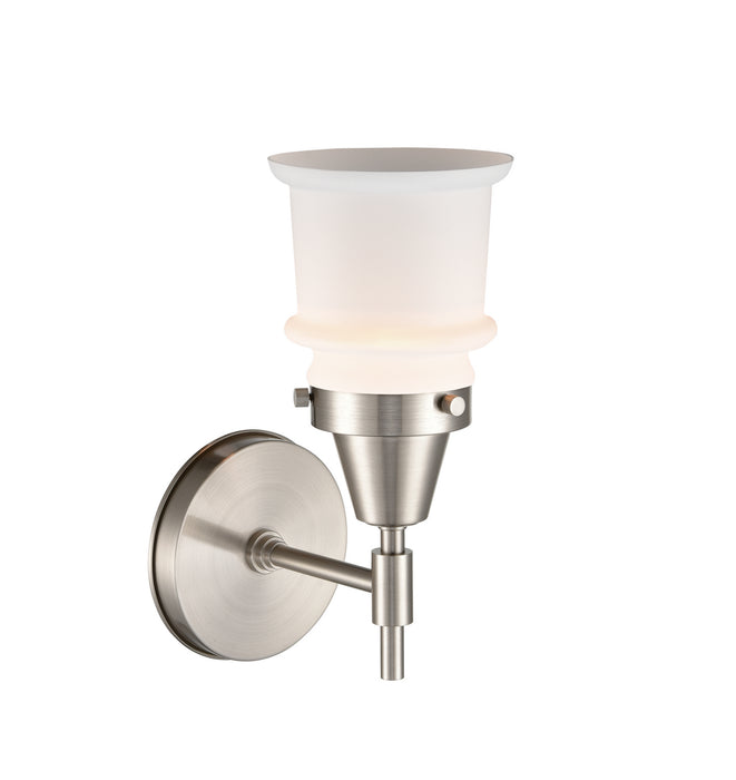 Innovations 447-1W-SN-G181S One Light Wall Sconce, Satin Nickel