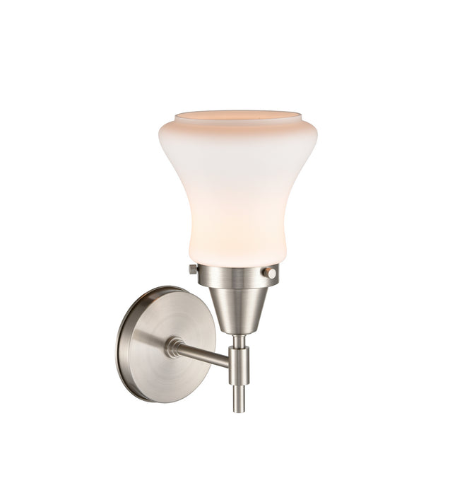 Innovations 447-1W-SN-G191 One Light Wall Sconce, Satin Nickel
