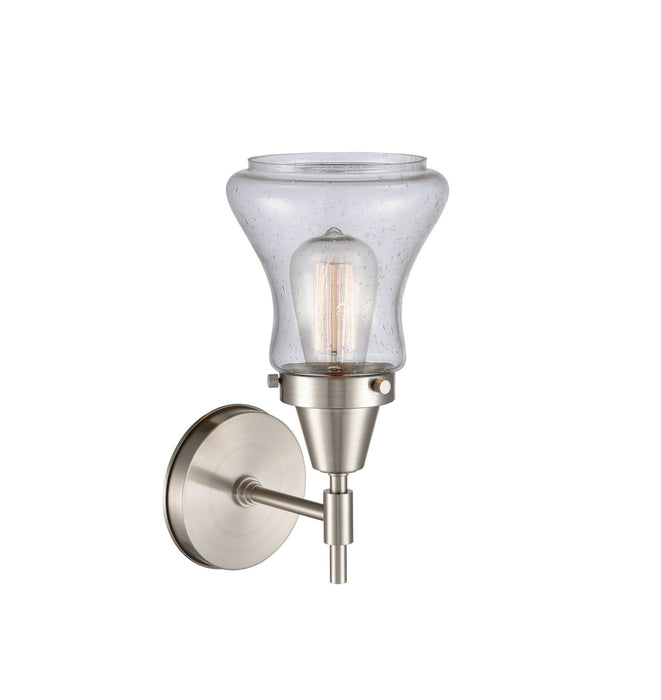 Innovations 447-1W-SN-G194 One Light Wall Sconce, Satin Nickel