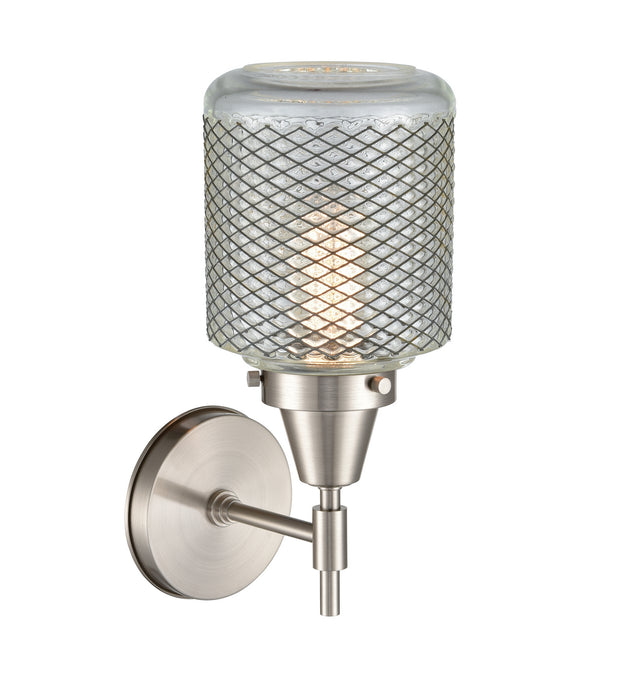 Innovations 447-1W-SN-G262-LED LED Wall Sconce, Satin Nickel