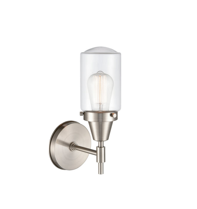 Innovations 447-1W-SN-G312 One Light Wall Sconce, Satin Nickel