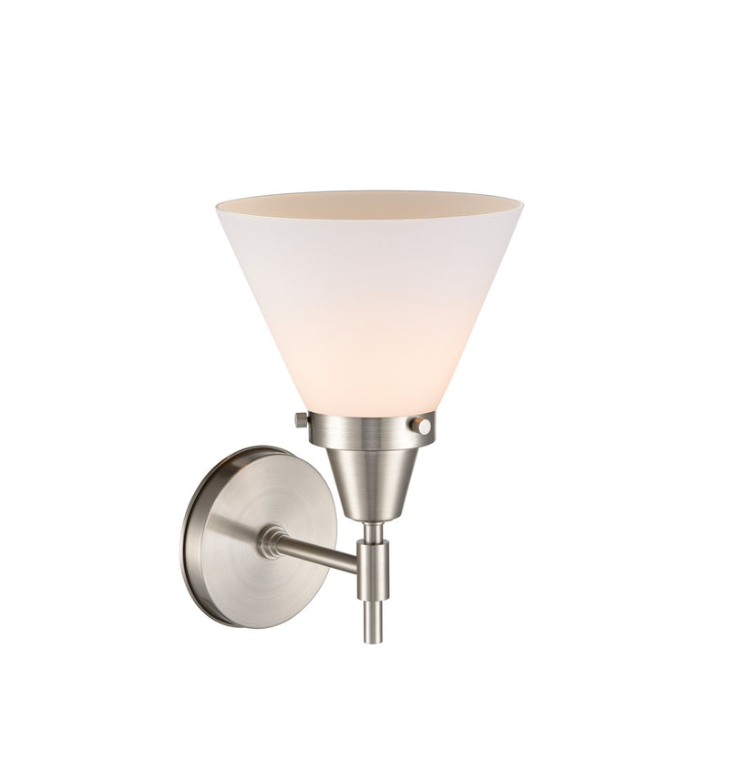 Innovations 447-1W-SN-G41 One Light Wall Sconce, Satin Nickel