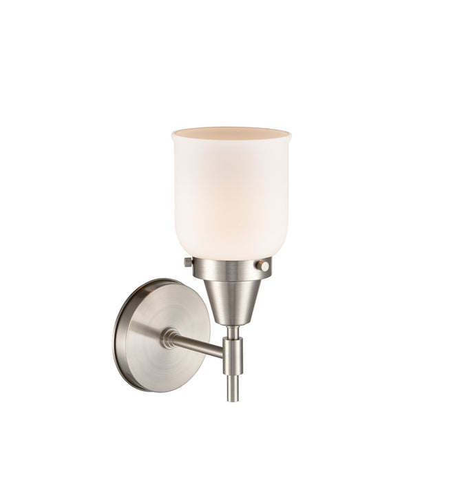 Innovations 447-1W-SN-G51 One Light Wall Sconce, Satin Nickel