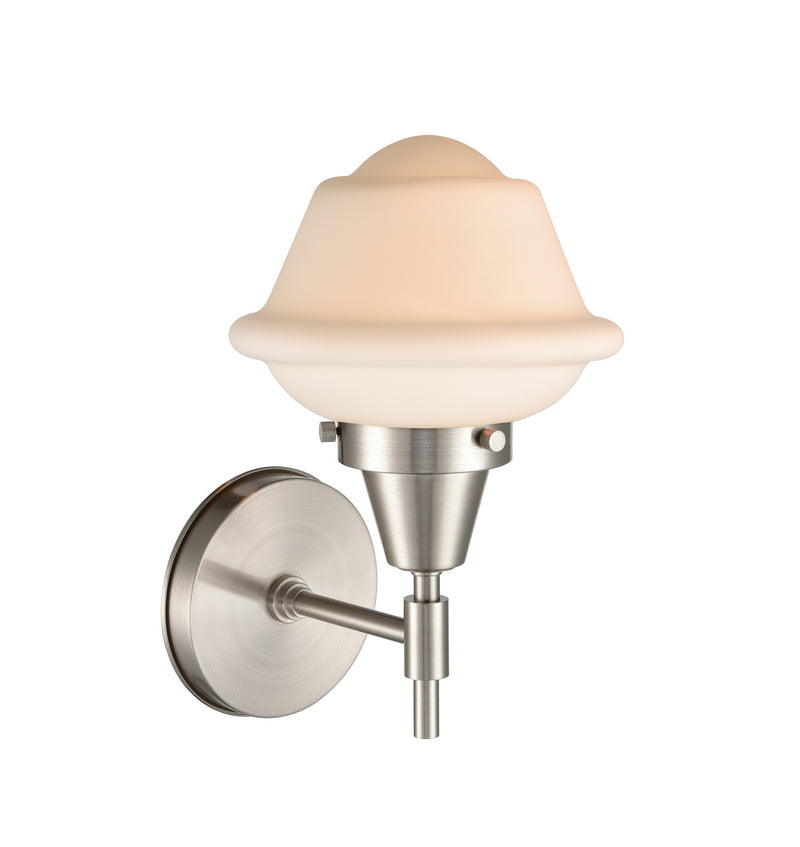 Innovations 447-1W-SN-G531 One Light Wall Sconce, Satin Nickel