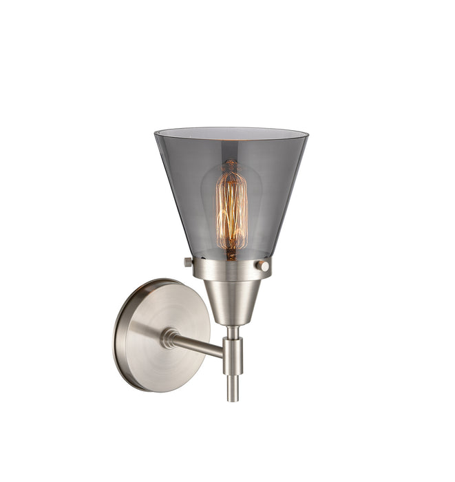 Innovations 447-1W-SN-G63 One Light Wall Sconce, Satin Nickel