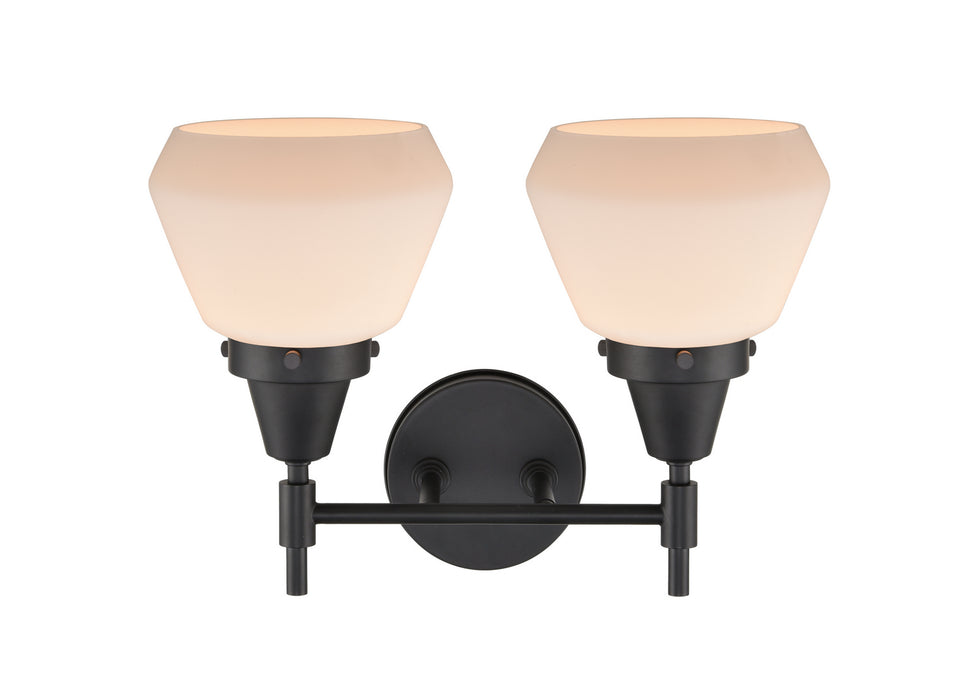 Innovations 447-2W-BK-G171-LED LED Bath Vanity, Matte Black