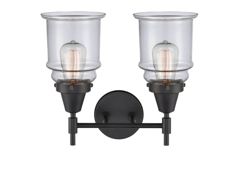 Innovations 447-2W-BK-G182-LED LED Bath Vanity, Matte Black