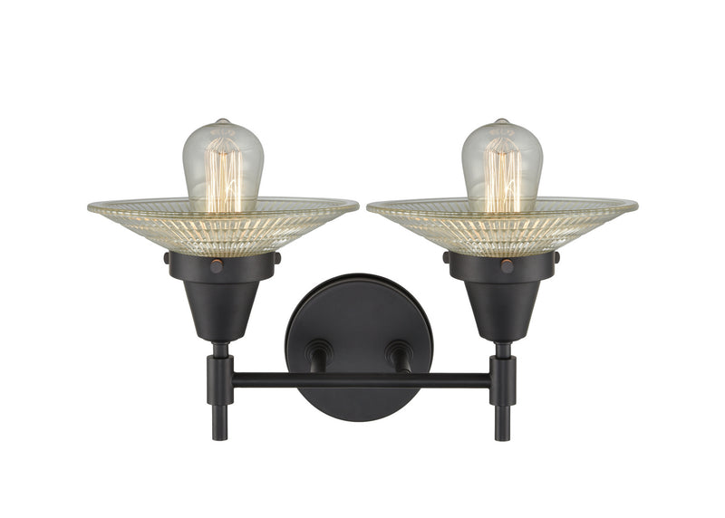Innovations 447-2W-BK-G2-LED LED Bath Vanity, Matte Black