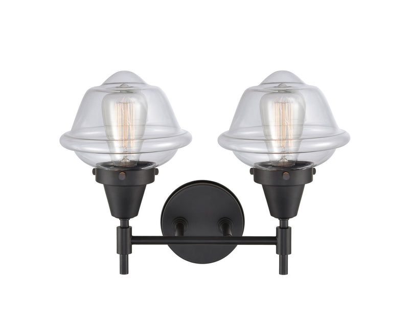 Innovations 447-2W-BK-G532-LED LED Bath Vanity, Matte Black