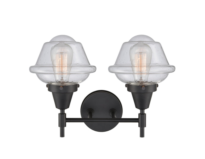 Innovations 447-2W-BK-G534-LED LED Bath Vanity, Matte Black