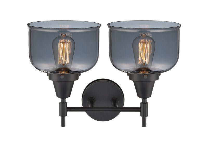 Innovations 447-2W-BK-G73-LED LED Bath Vanity, Matte Black