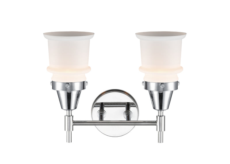 Innovations 447-2W-PC-G181S-LED LED Bath Vanity, Polished Chrome